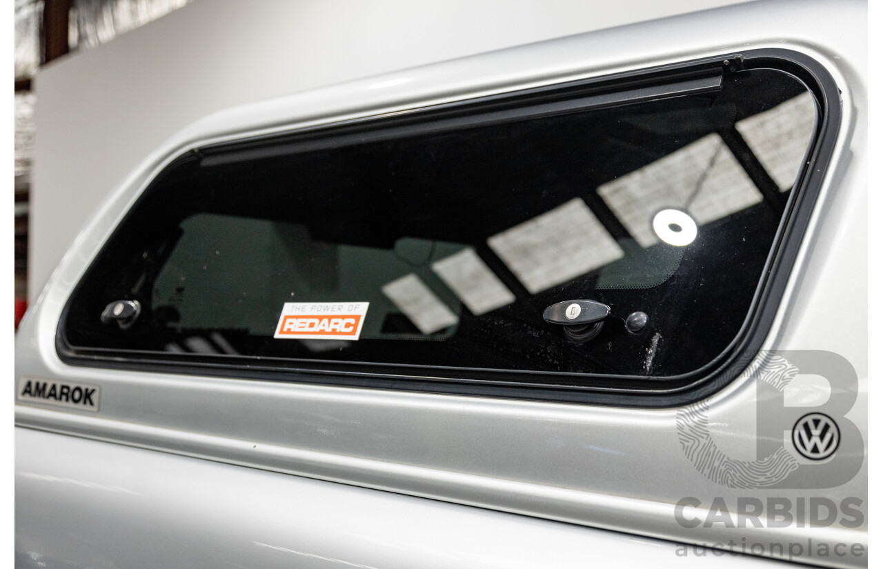 10/2016 Volkswagen Amarok TDI420 Core Edition (4x4) 2H MY16 Dual Cab Utility Reflex Silver Metallic Turbo Diesel 2.0L