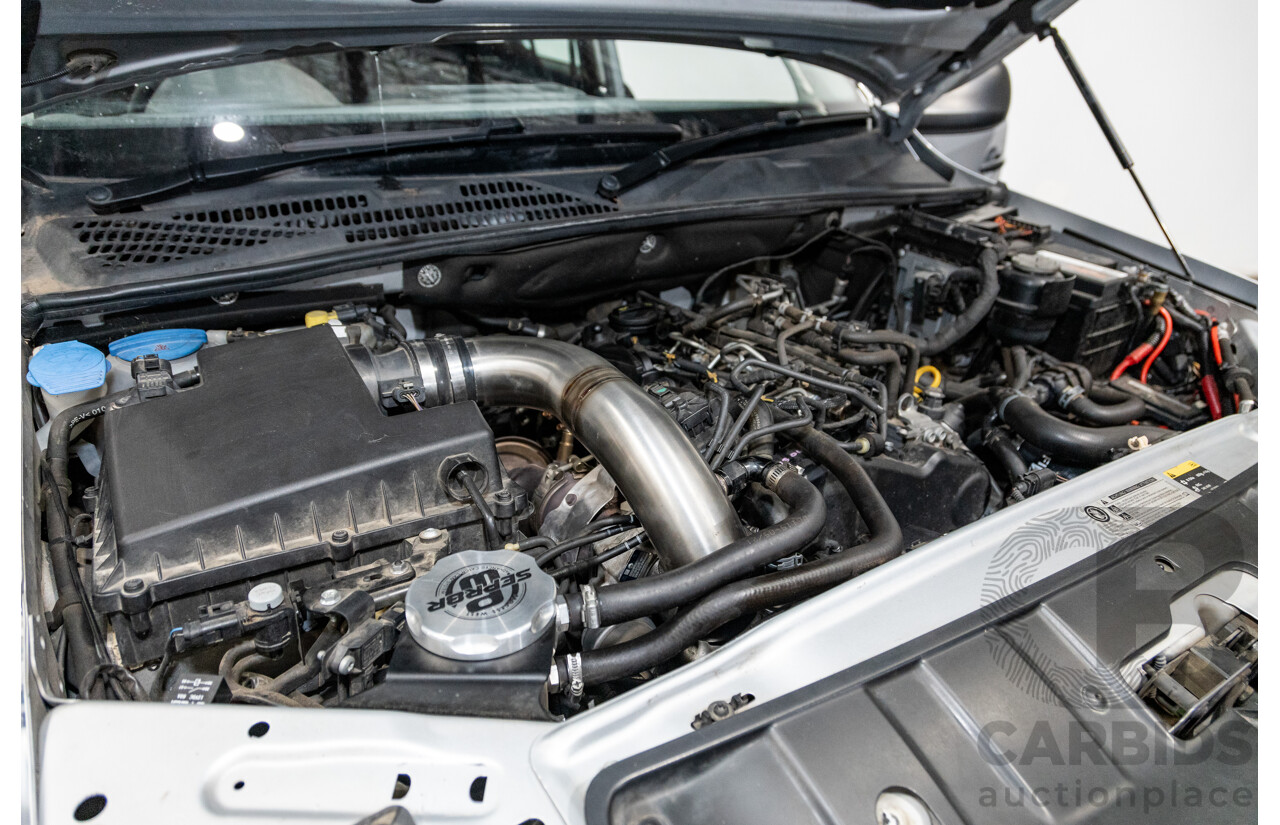 10/2016 Volkswagen Amarok TDI420 Core Edition (4x4) 2H MY16 Dual Cab Utility Reflex Silver Metallic Turbo Diesel 2.0L