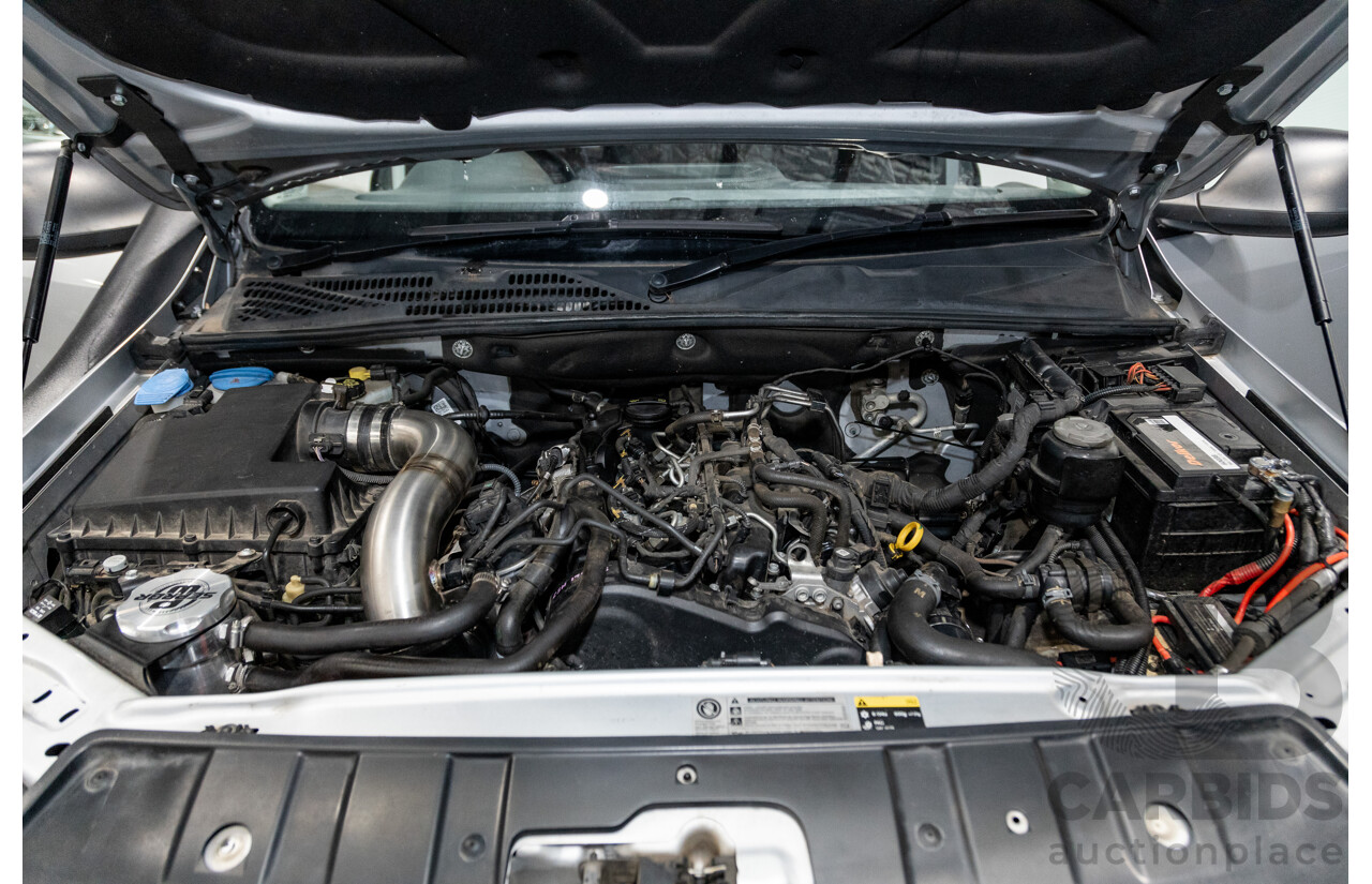 10/2016 Volkswagen Amarok TDI420 Core Edition (4x4) 2H MY16 Dual Cab Utility Reflex Silver Metallic Turbo Diesel 2.0L