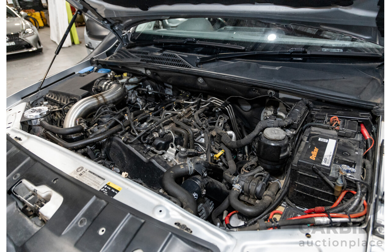 10/2016 Volkswagen Amarok TDI420 Core Edition (4x4) 2H MY16 Dual Cab Utility Reflex Silver Metallic Turbo Diesel 2.0L