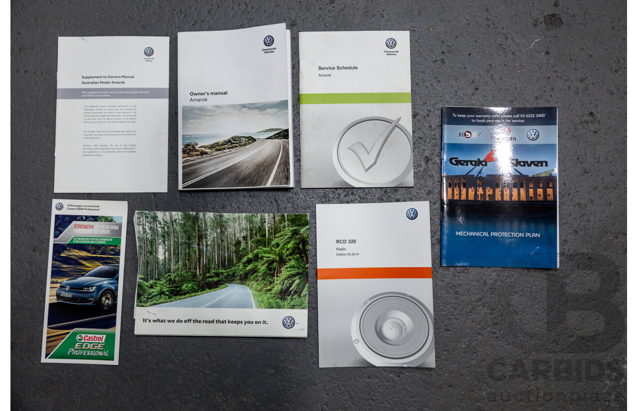 10/2016 Volkswagen Amarok TDI420 Core Edition (4x4) 2H MY16 Dual Cab Utility Reflex Silver Metallic Turbo Diesel 2.0L