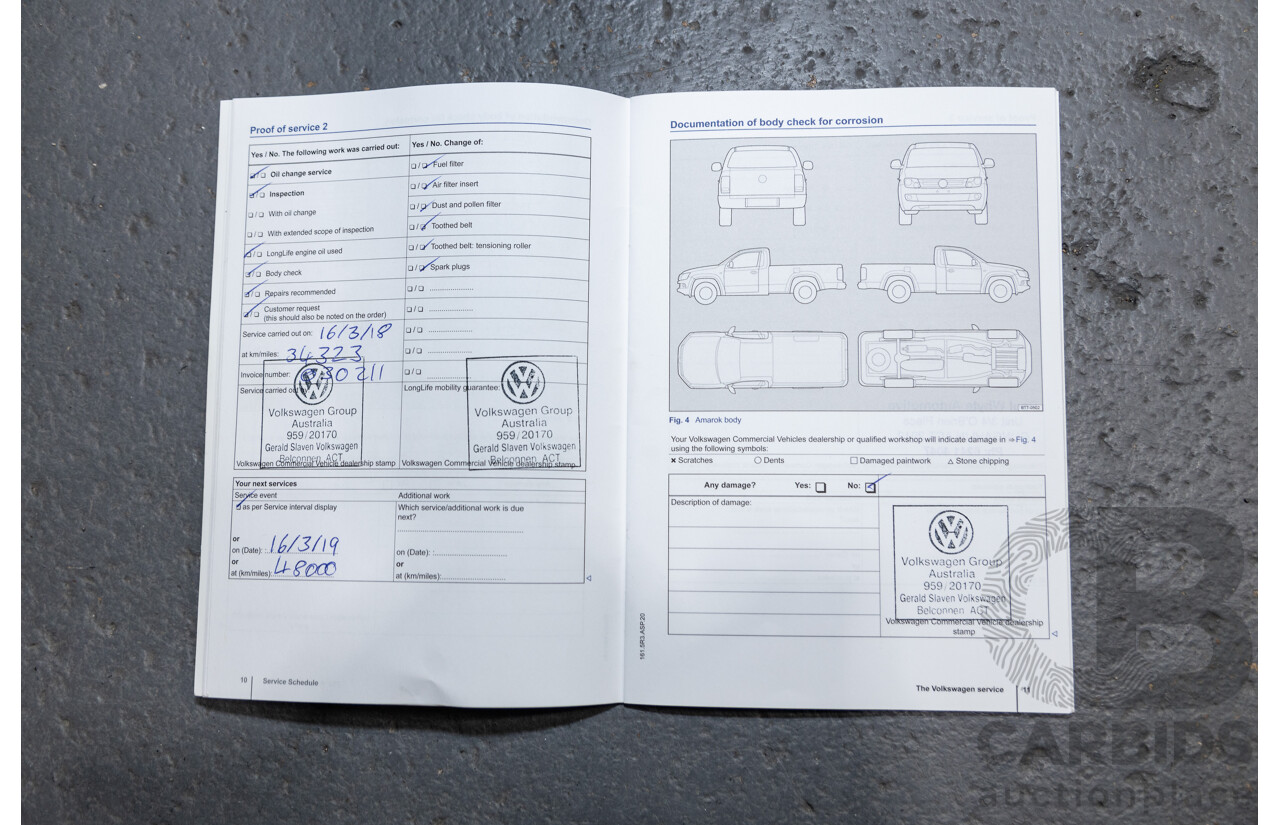 10/2016 Volkswagen Amarok TDI420 Core Edition (4x4) 2H MY16 Dual Cab Utility Reflex Silver Metallic Turbo Diesel 2.0L