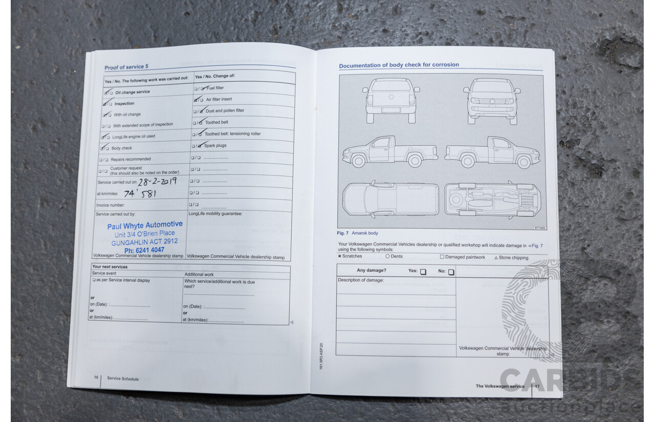 10/2016 Volkswagen Amarok TDI420 Core Edition (4x4) 2H MY16 Dual Cab Utility Reflex Silver Metallic Turbo Diesel 2.0L