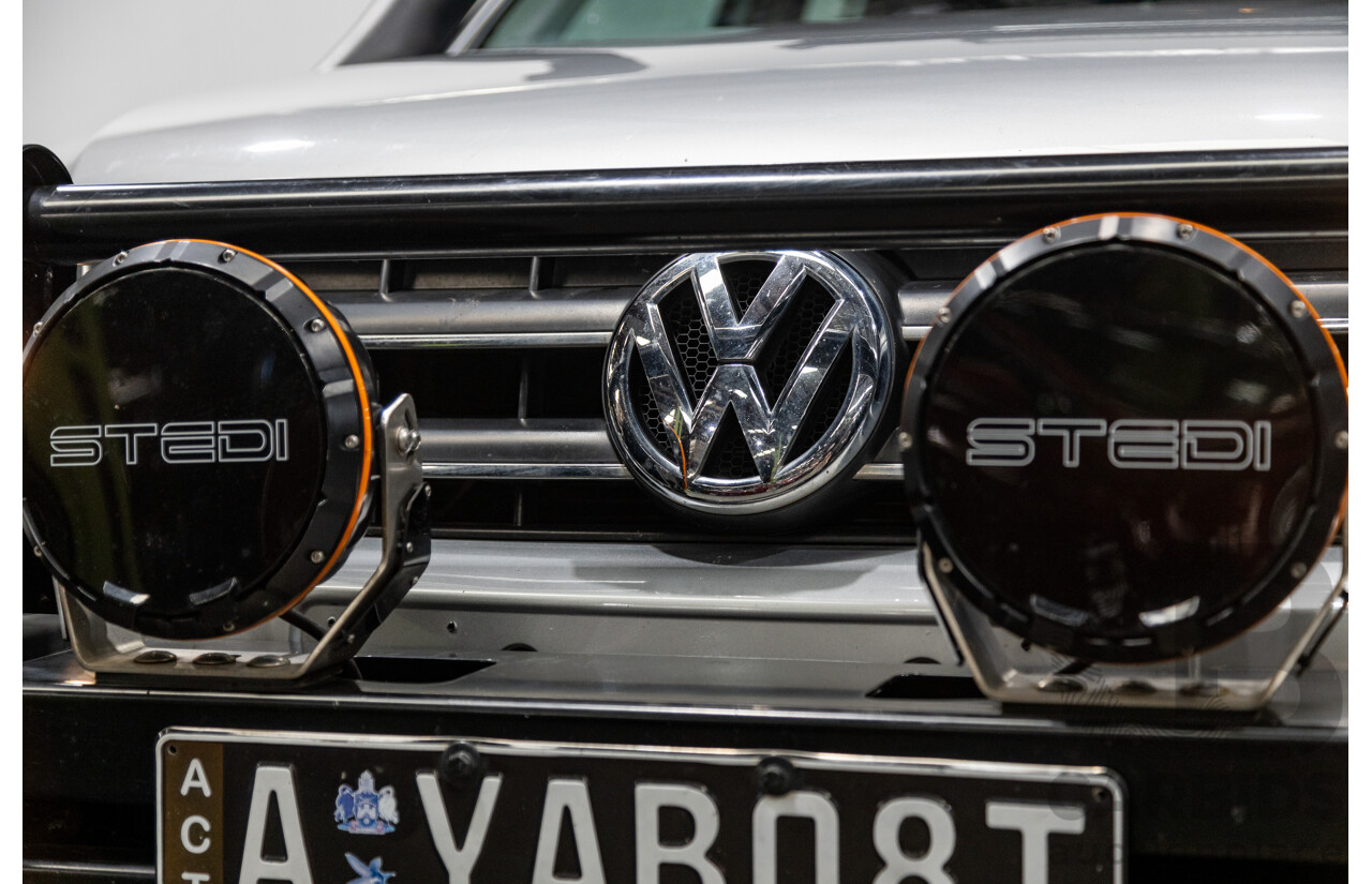 10/2016 Volkswagen Amarok TDI420 Core Edition (4x4) 2H MY16 Dual Cab Utility Reflex Silver Metallic Turbo Diesel 2.0L