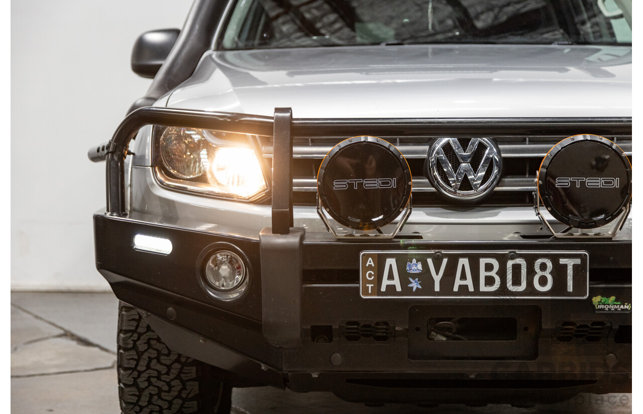10/2016 Volkswagen Amarok TDI420 Core Edition (4x4) 2H MY16 Dual Cab Utility Reflex Silver Metallic Turbo Diesel 2.0L