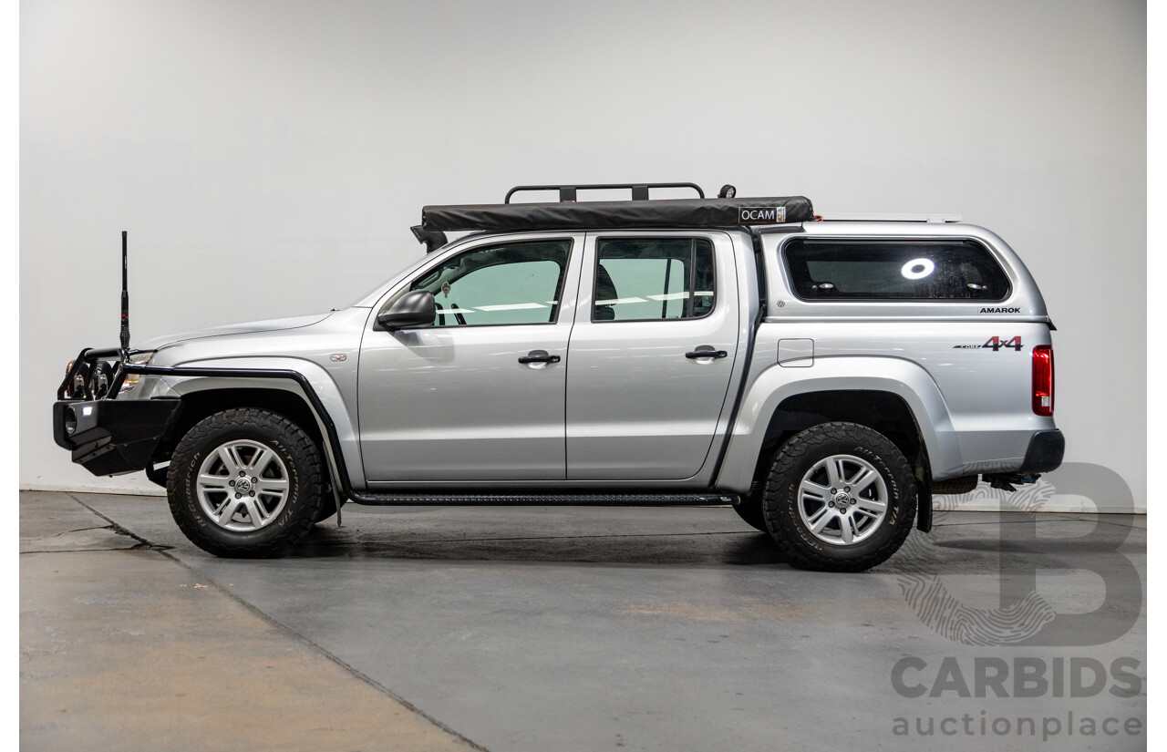 10/2016 Volkswagen Amarok TDI420 Core Edition (4x4) 2H MY16 Dual Cab Utility Reflex Silver Metallic Turbo Diesel 2.0L