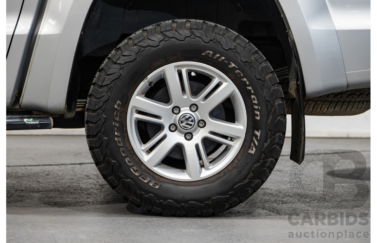 10/2016 Volkswagen Amarok TDI420 Core Edition (4x4) 2H MY16 Dual Cab Utility Reflex Silver Metallic Turbo Diesel 2.0L