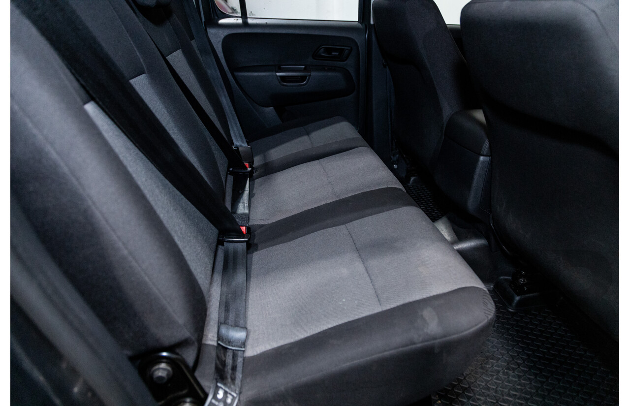04/2017 Volkswagen Amarok TDI420 CORE Edition (4x4) 2H MY17 Dual Cab Utility Indium Grey Metallic Turbo Diesel 2.0L