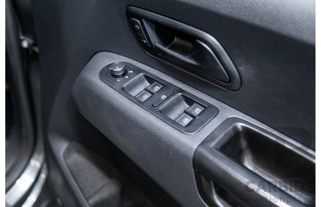 04/2017 Volkswagen Amarok TDI420 CORE Edition (4x4) 2H MY17 Dual Cab Utility Indium Grey Metallic Turbo Diesel 2.0L