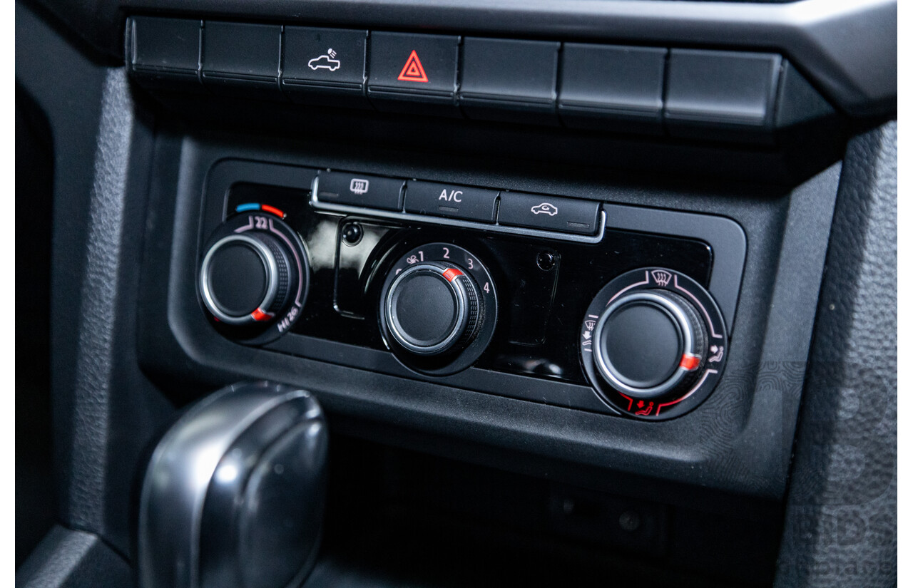 04/2017 Volkswagen Amarok TDI420 CORE Edition (4x4) 2H MY17 Dual Cab Utility Indium Grey Metallic Turbo Diesel 2.0L