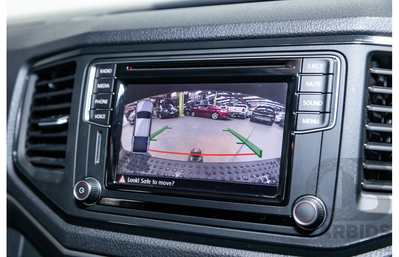 04/2017 Volkswagen Amarok TDI420 CORE Edition (4x4) 2H MY17 Dual Cab Utility Indium Grey Metallic Turbo Diesel 2.0L