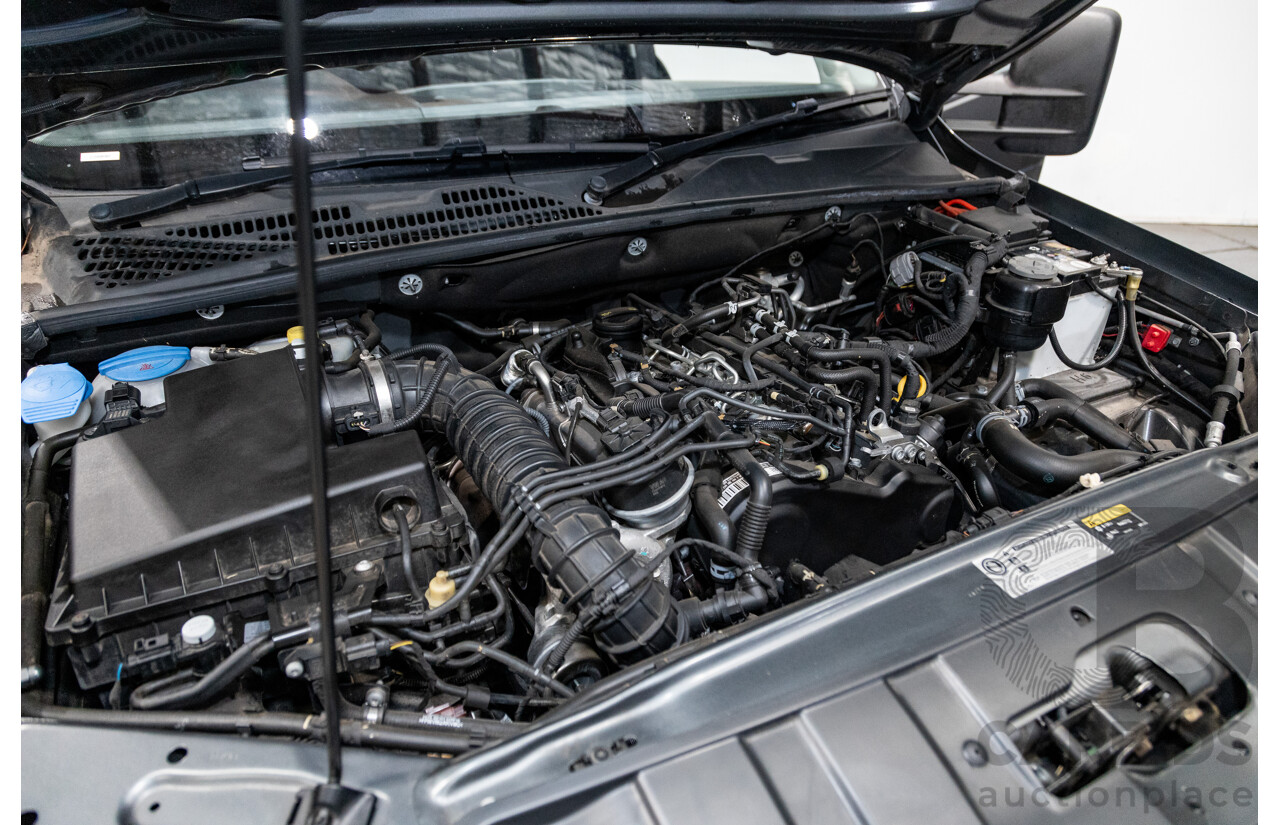 04/2017 Volkswagen Amarok TDI420 CORE Edition (4x4) 2H MY17 Dual Cab Utility Indium Grey Metallic Turbo Diesel 2.0L