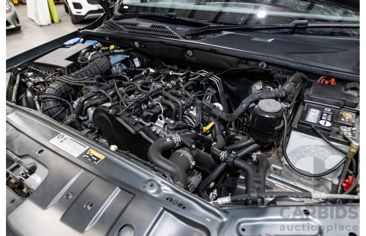 04/2017 Volkswagen Amarok TDI420 CORE Edition (4x4) 2H MY17 Dual Cab Utility Indium Grey Metallic Turbo Diesel 2.0L