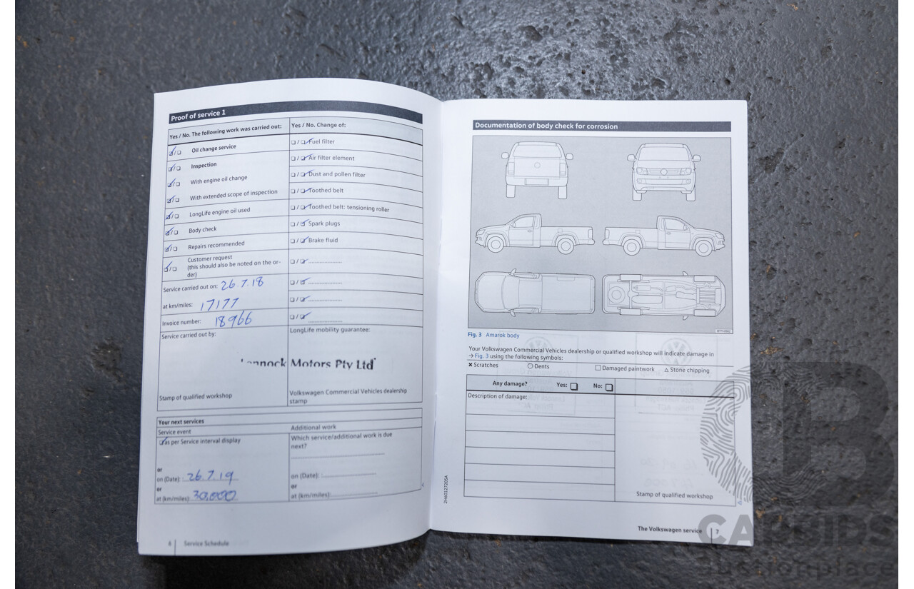 04/2017 Volkswagen Amarok TDI420 CORE Edition (4x4) 2H MY17 Dual Cab Utility Indium Grey Metallic Turbo Diesel 2.0L