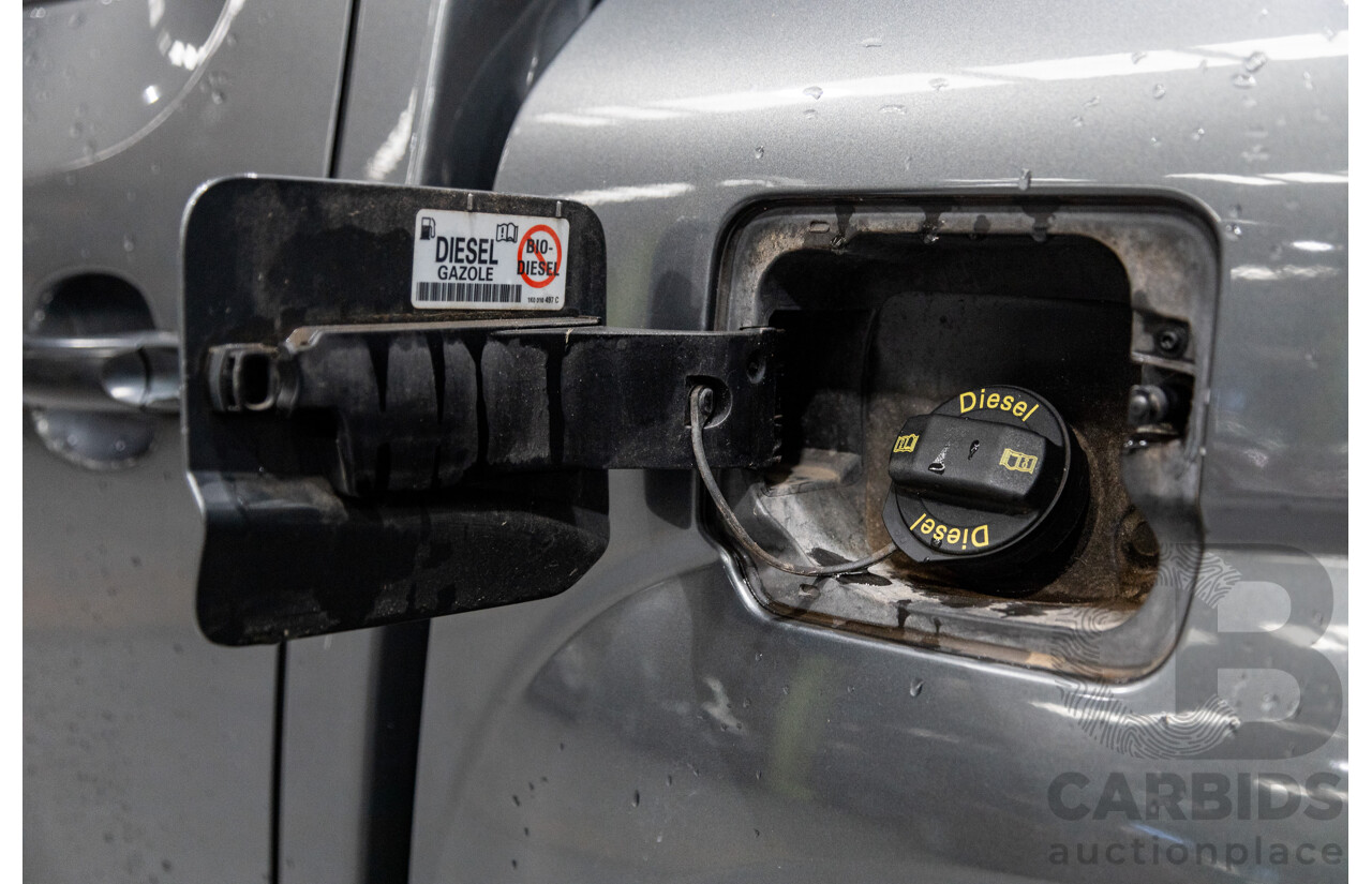 04/2017 Volkswagen Amarok TDI420 CORE Edition (4x4) 2H MY17 Dual Cab Utility Indium Grey Metallic Turbo Diesel 2.0L