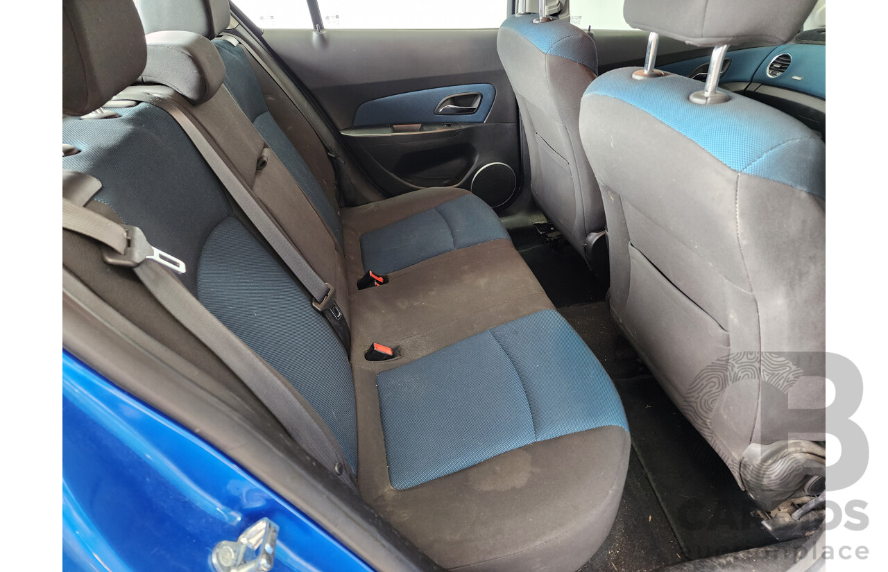 08/2011 Holden Cruze SRi FWD JH 4D Sedan Blue 1.4L