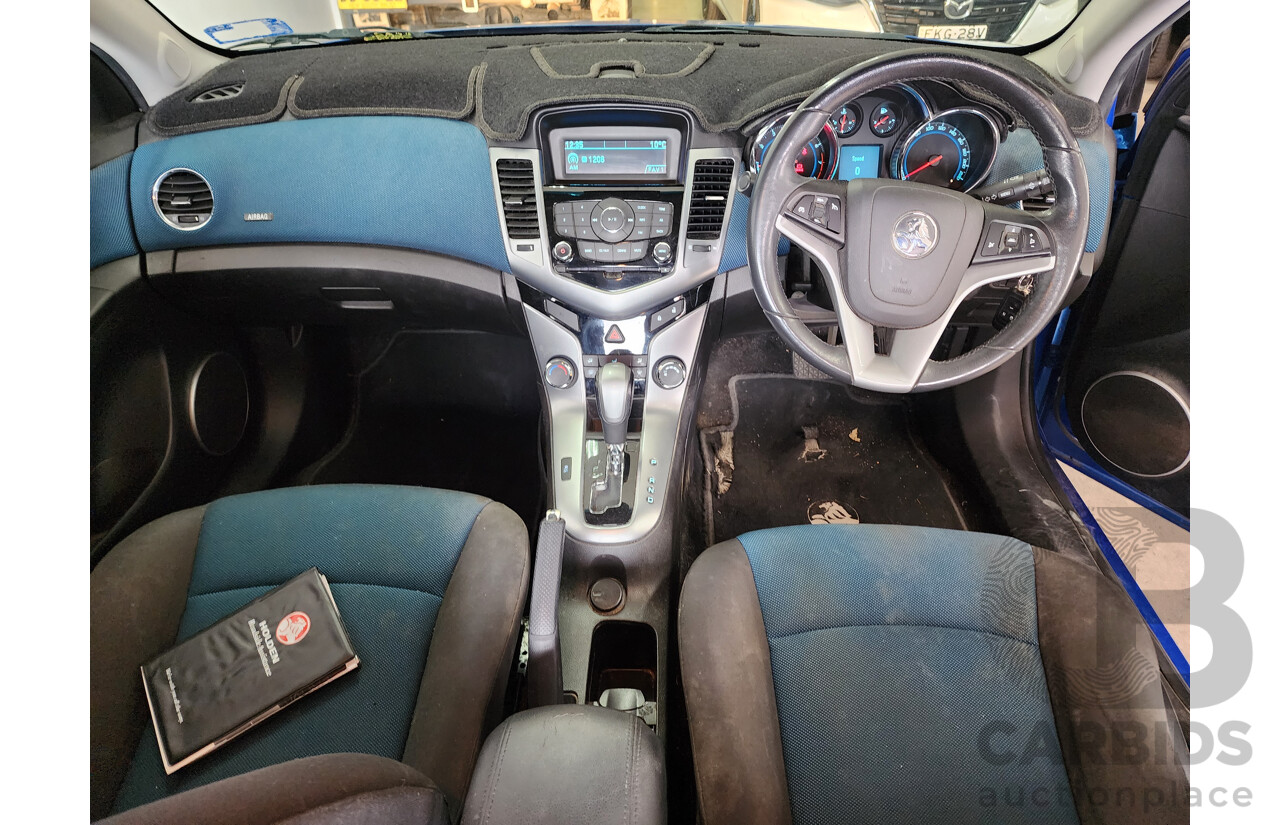 08/2011 Holden Cruze SRi FWD JH 4D Sedan Blue 1.4L