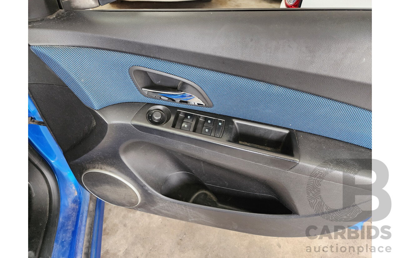 08/2011 Holden Cruze SRi FWD JH 4D Sedan Blue 1.4L