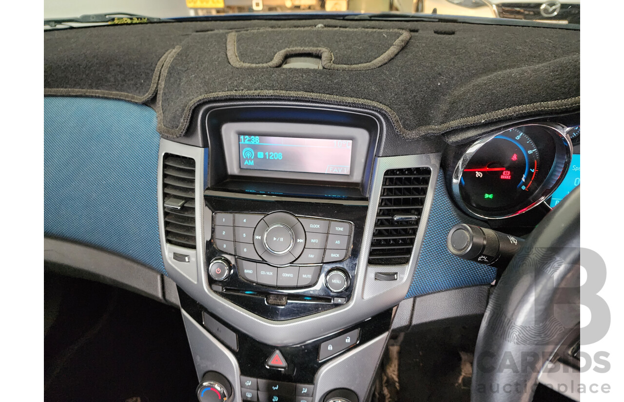 08/2011 Holden Cruze SRi FWD JH 4D Sedan Blue 1.4L