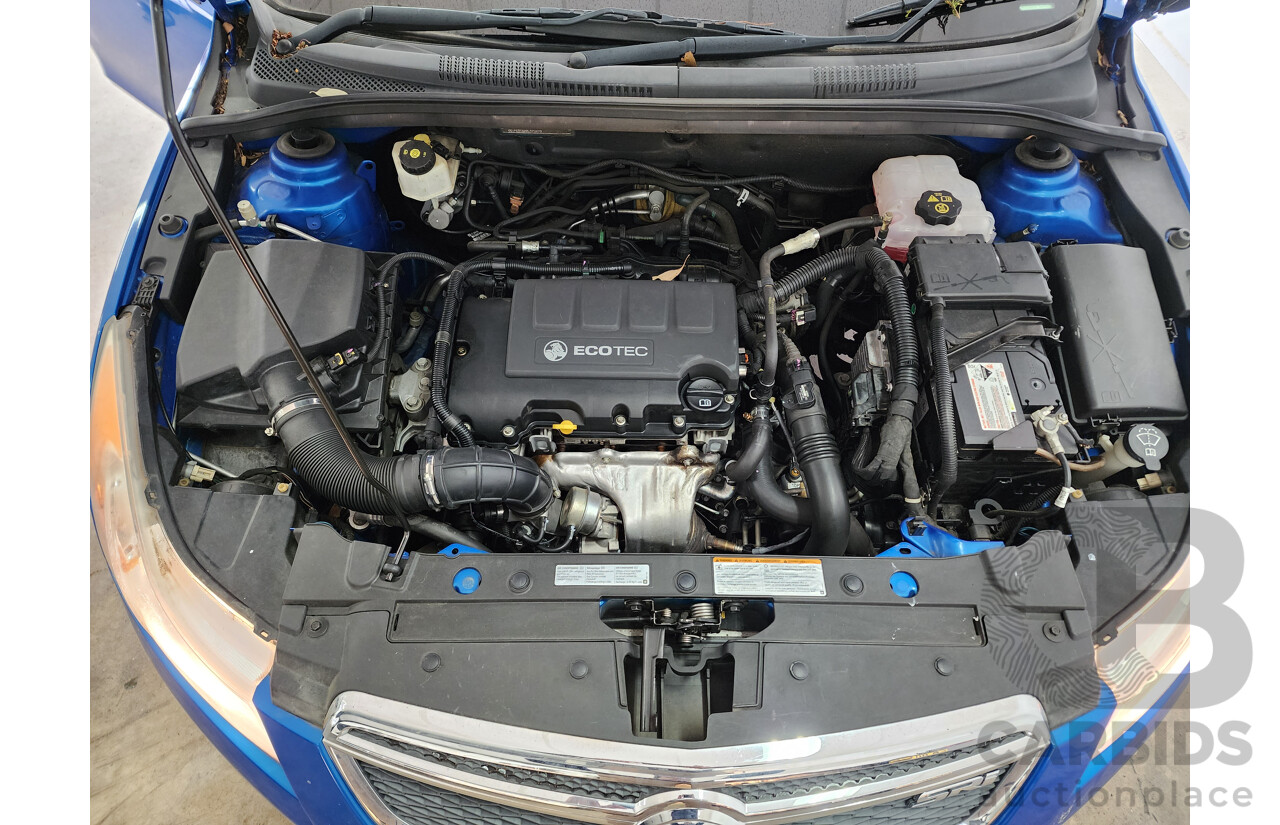 08/2011 Holden Cruze SRi FWD JH 4D Sedan Blue 1.4L