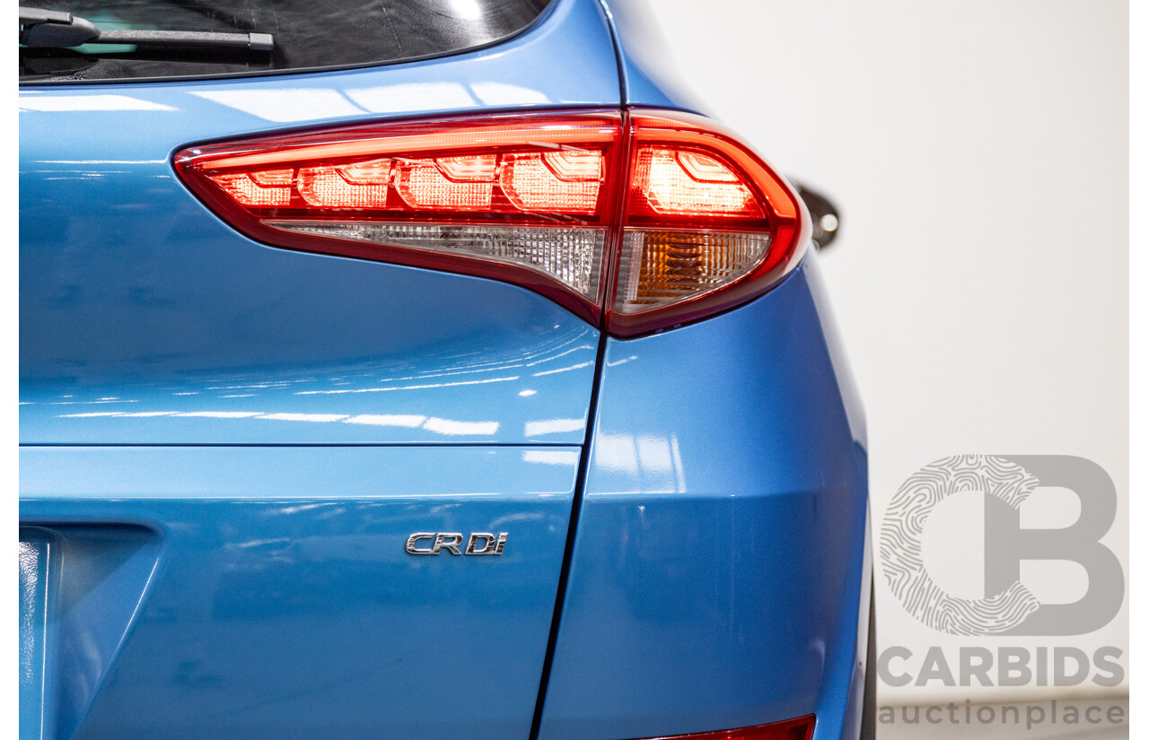 10/2015 Hyundai Tucson Highlander (AWD) TLE 4d Wagon Ara Blue Metallic Turbo Diesel 2.0L