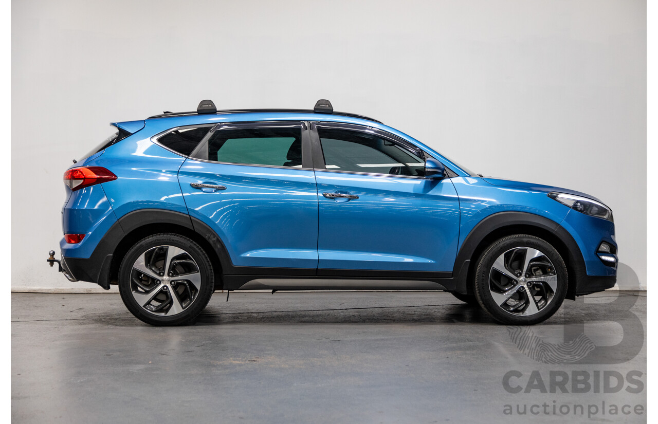 10/2015 Hyundai Tucson Highlander (AWD) TLE 4d Wagon Ara Blue Metallic Turbo Diesel 2.0L