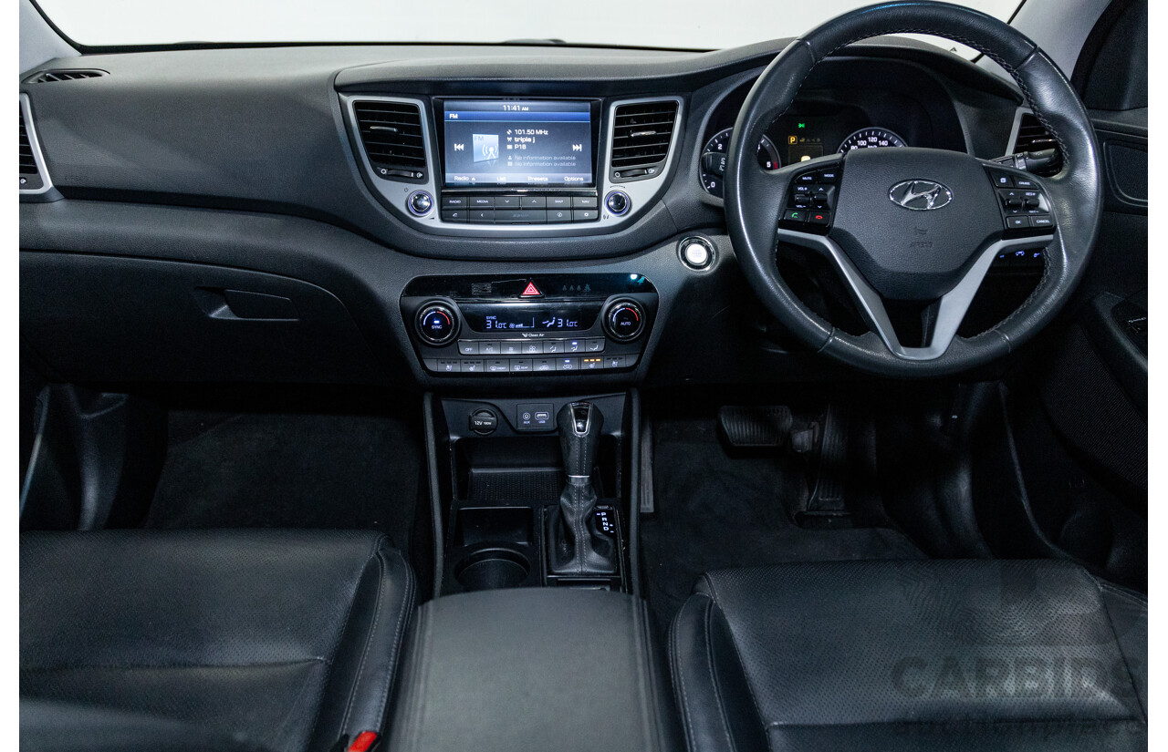 10/2015 Hyundai Tucson Highlander (AWD) TLE 4d Wagon Ara Blue Metallic Turbo Diesel 2.0L