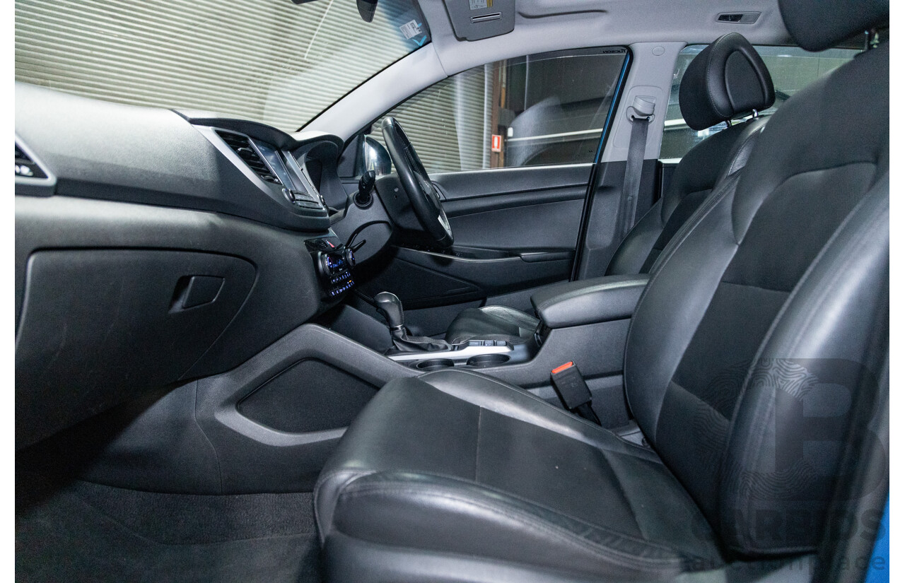 10/2015 Hyundai Tucson Highlander (AWD) TLE 4d Wagon Ara Blue Metallic Turbo Diesel 2.0L