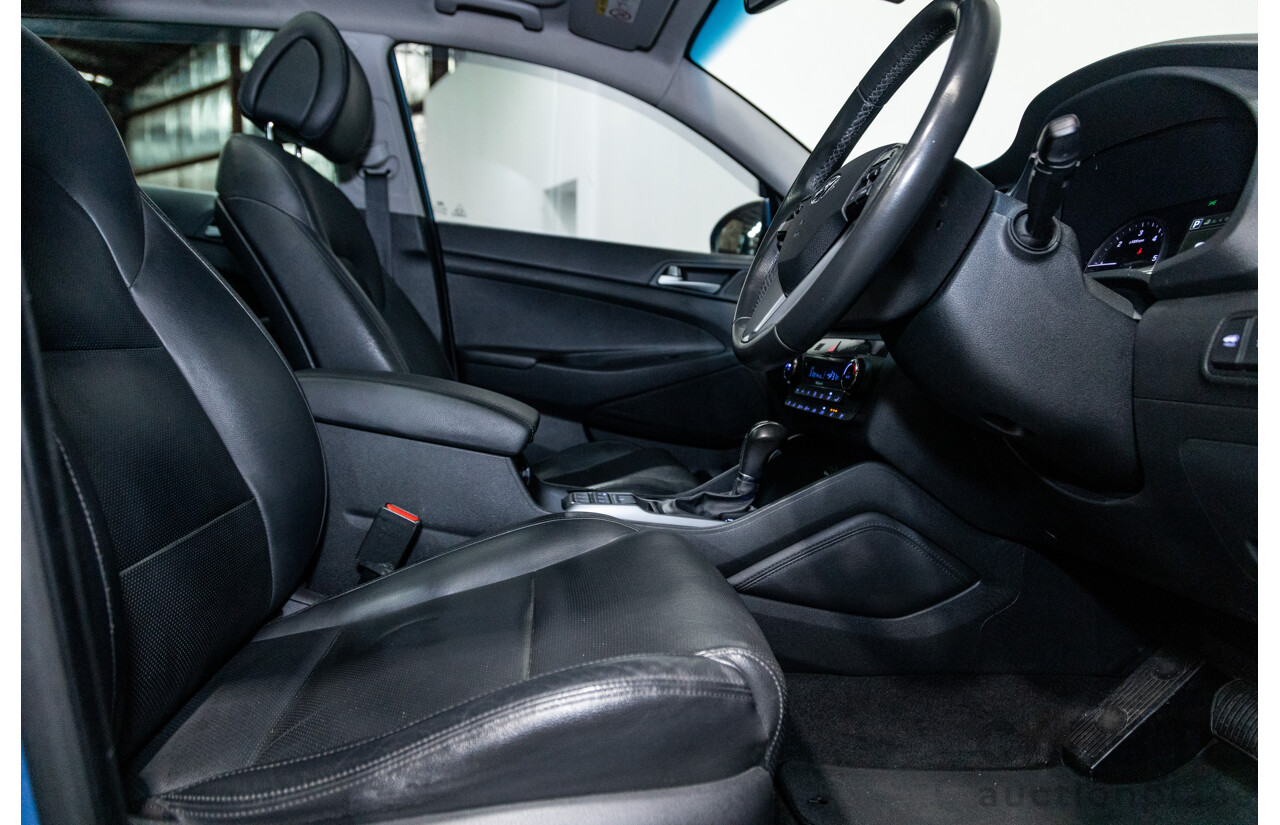 10/2015 Hyundai Tucson Highlander (AWD) TLE 4d Wagon Ara Blue Metallic Turbo Diesel 2.0L
