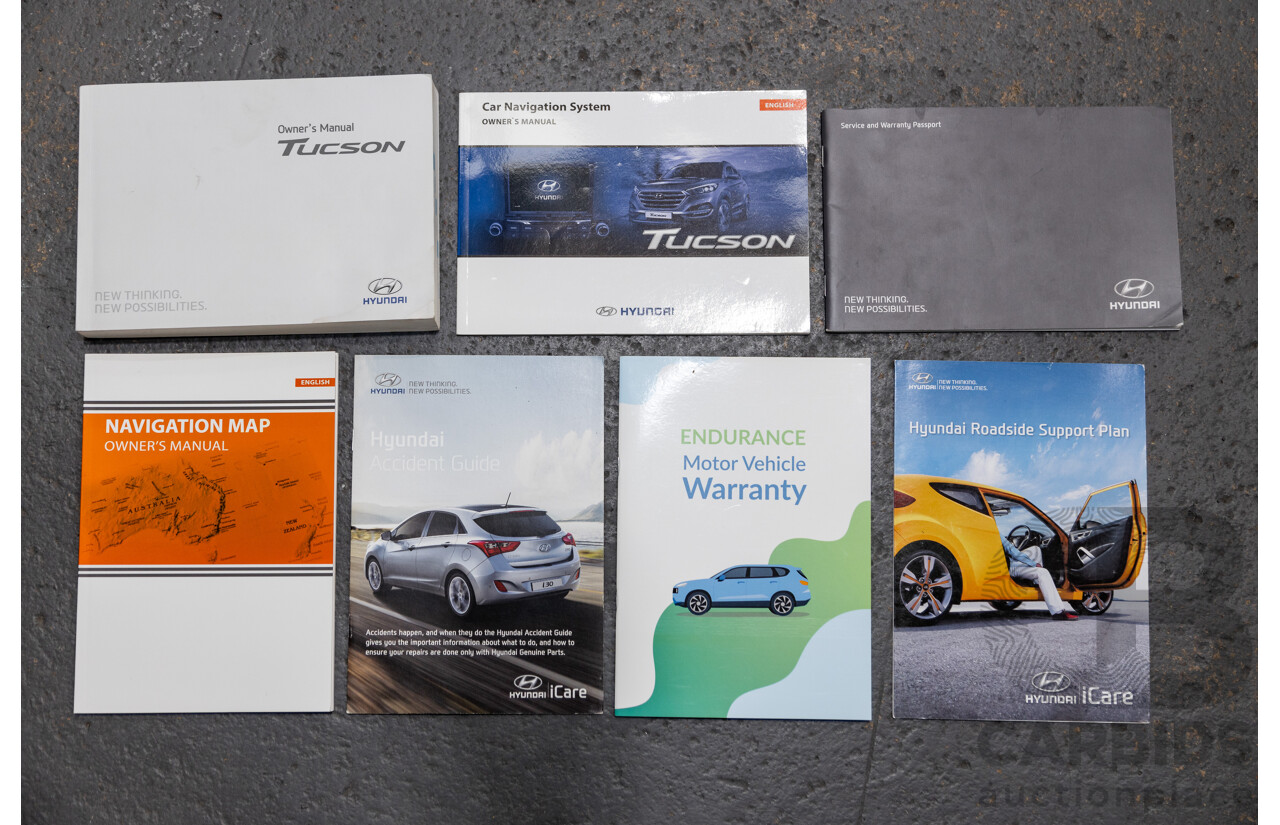 10/2015 Hyundai Tucson Highlander (AWD) TLE 4d Wagon Ara Blue Metallic Turbo Diesel 2.0L