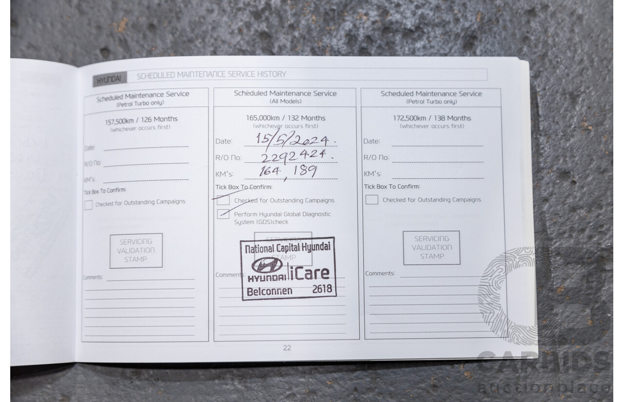 10/2015 Hyundai Tucson Highlander (AWD) TLE 4d Wagon Ara Blue Metallic Turbo Diesel 2.0L