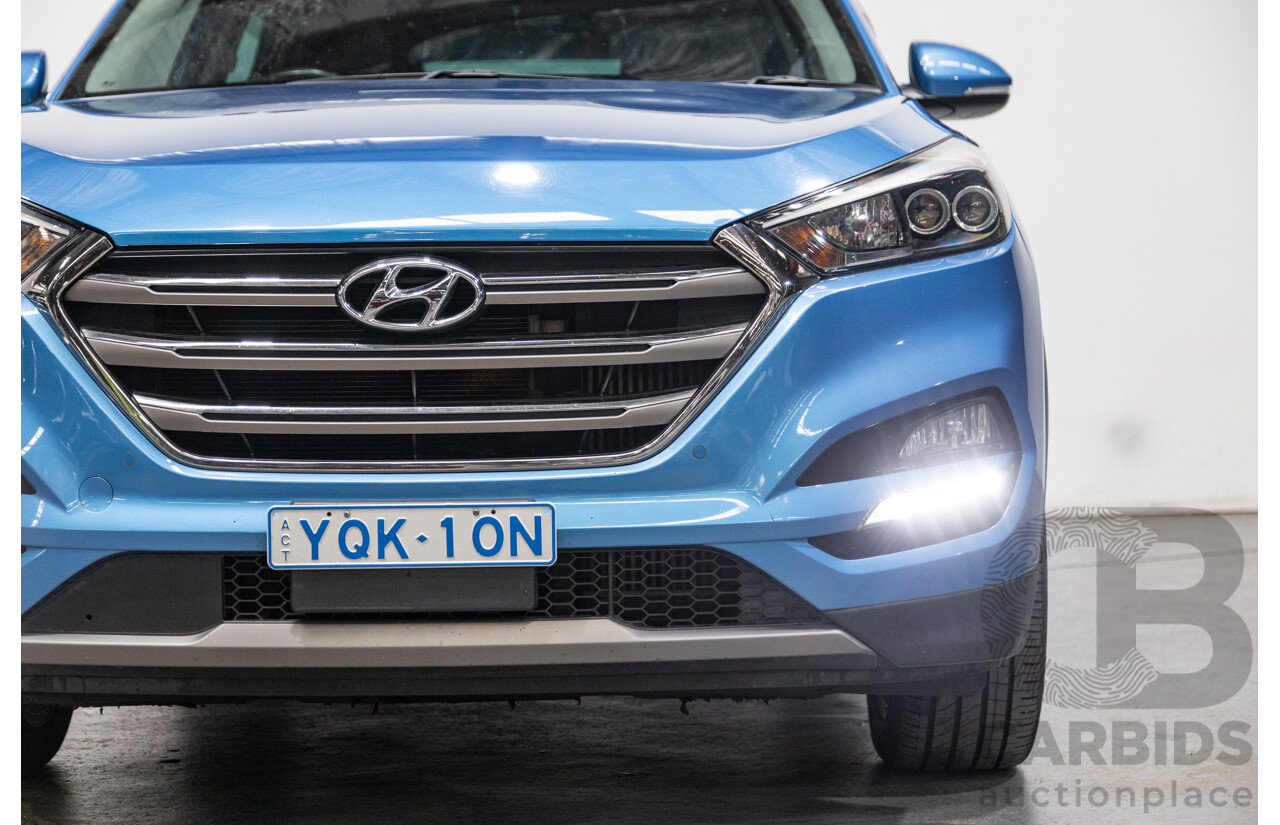 10/2015 Hyundai Tucson Highlander (AWD) TLE 4d Wagon Ara Blue Metallic Turbo Diesel 2.0L
