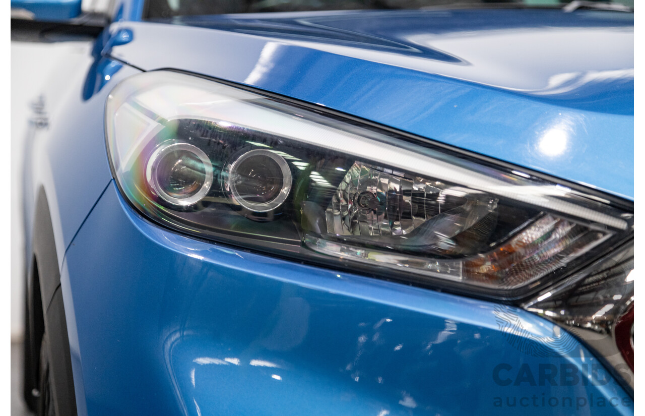 10/2015 Hyundai Tucson Highlander (AWD) TLE 4d Wagon Ara Blue Metallic Turbo Diesel 2.0L