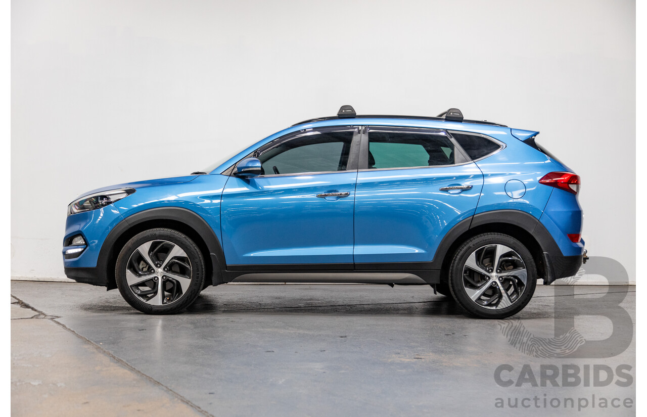 10/2015 Hyundai Tucson Highlander (AWD) TLE 4d Wagon Ara Blue Metallic Turbo Diesel 2.0L
