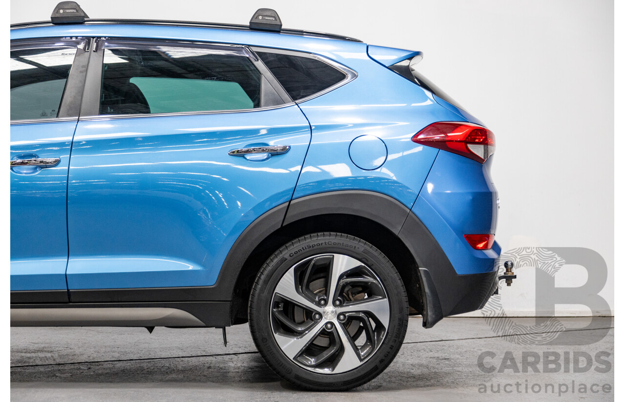 10/2015 Hyundai Tucson Highlander (AWD) TLE 4d Wagon Ara Blue Metallic Turbo Diesel 2.0L