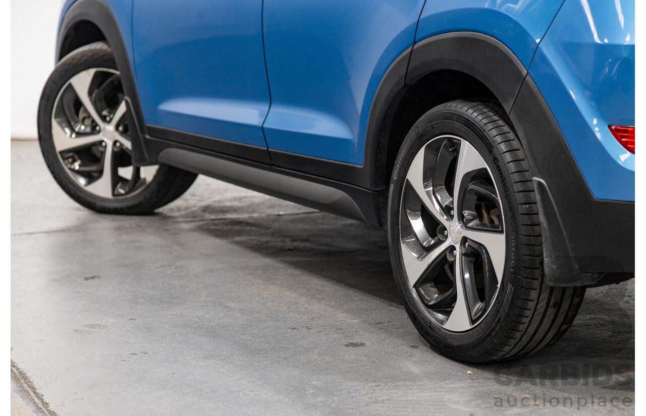 10/2015 Hyundai Tucson Highlander (AWD) TLE 4d Wagon Ara Blue Metallic Turbo Diesel 2.0L