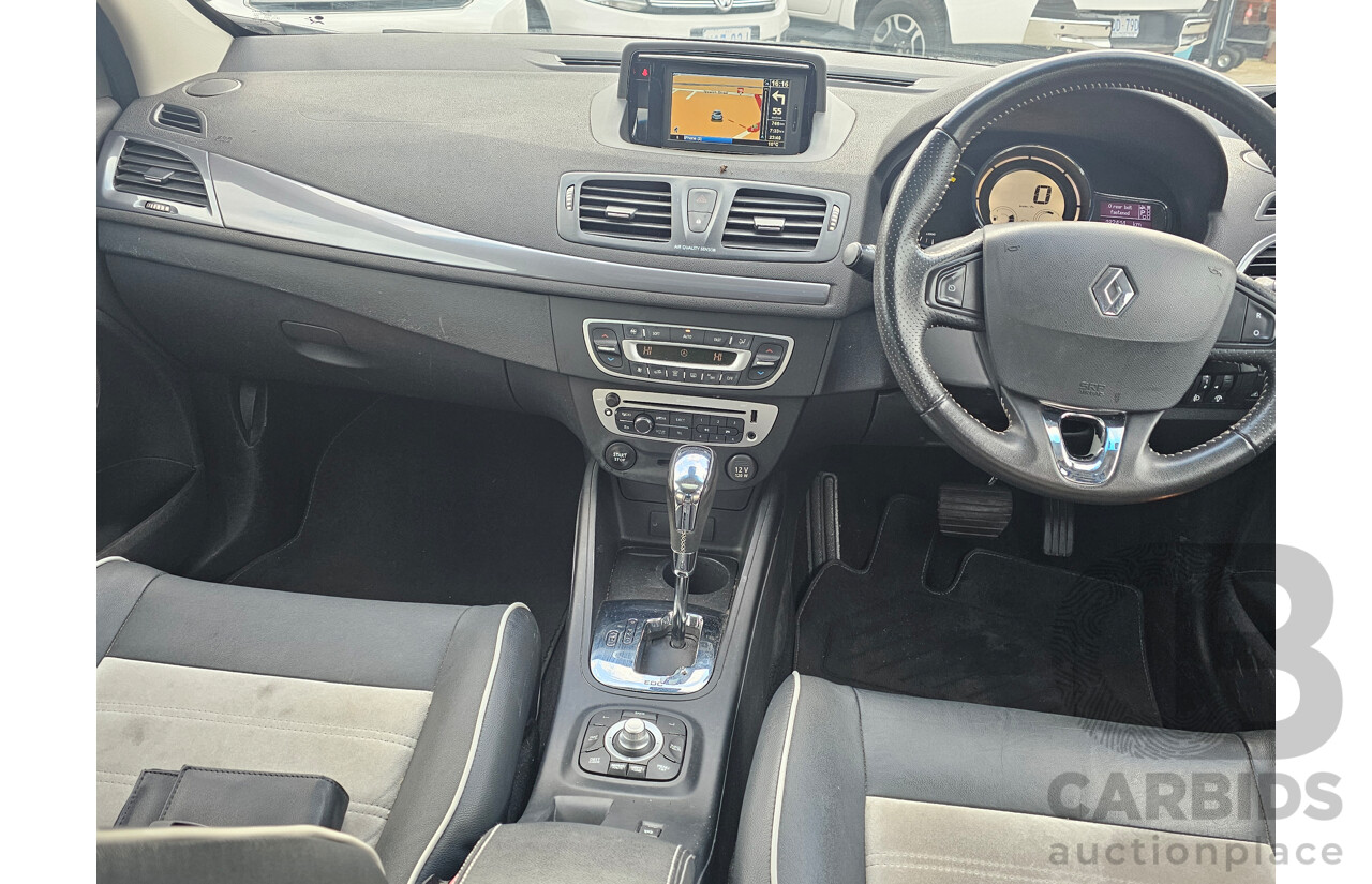 7/2013 Renault Megane Privilege B95 5d Hatchback White 1.5L