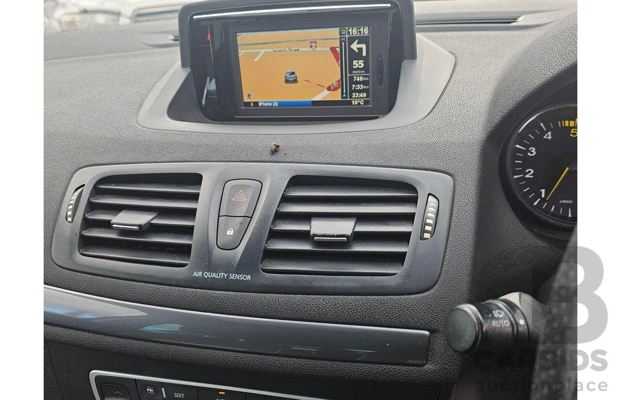 7/2013 Renault Megane Privilege B95 5d Hatchback White 1.5L