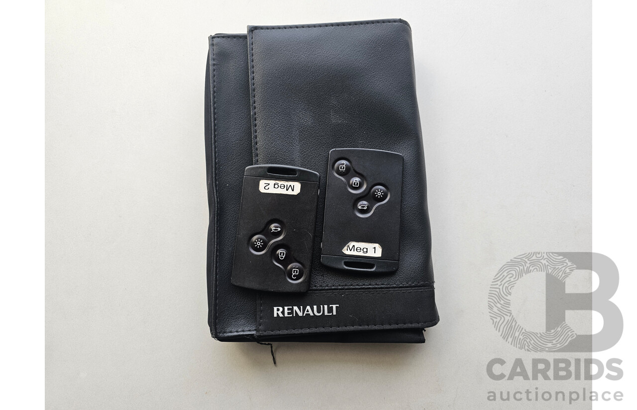 7/2013 Renault Megane Privilege B95 5d Hatchback White 1.5L