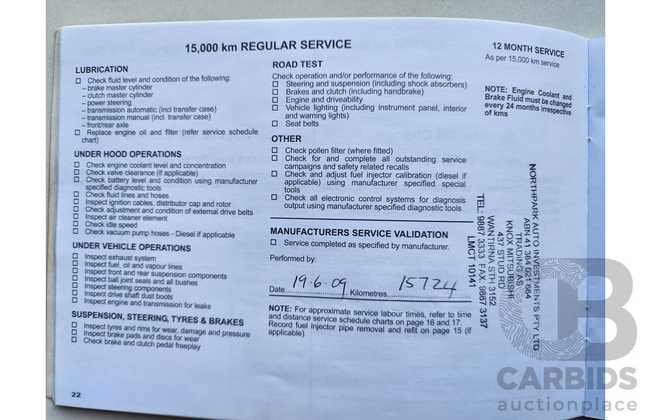 11/2008 Mitsubishi Outlander XLS LUXURY (7 SEAT) 4x4 ZG MY09 4D Wagon Silver 2.4L