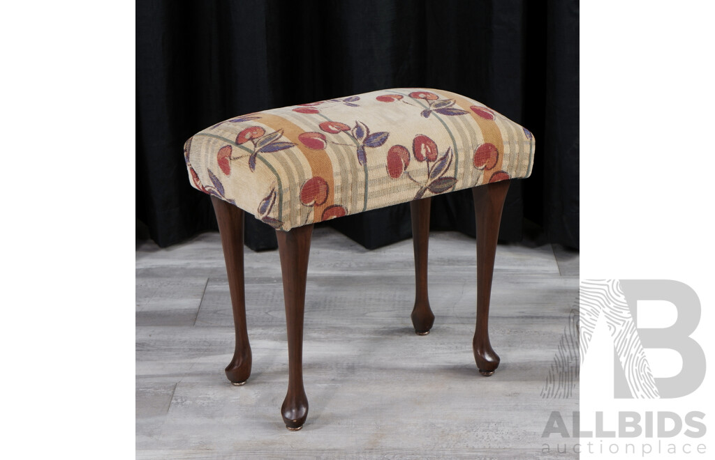 Upholstered Top Bedroom Stool