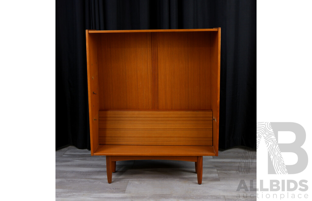 Chiswell Veneered Open Bookcase