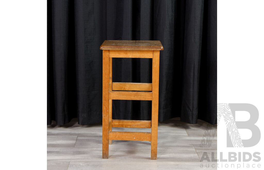 Vintage Timber Stool