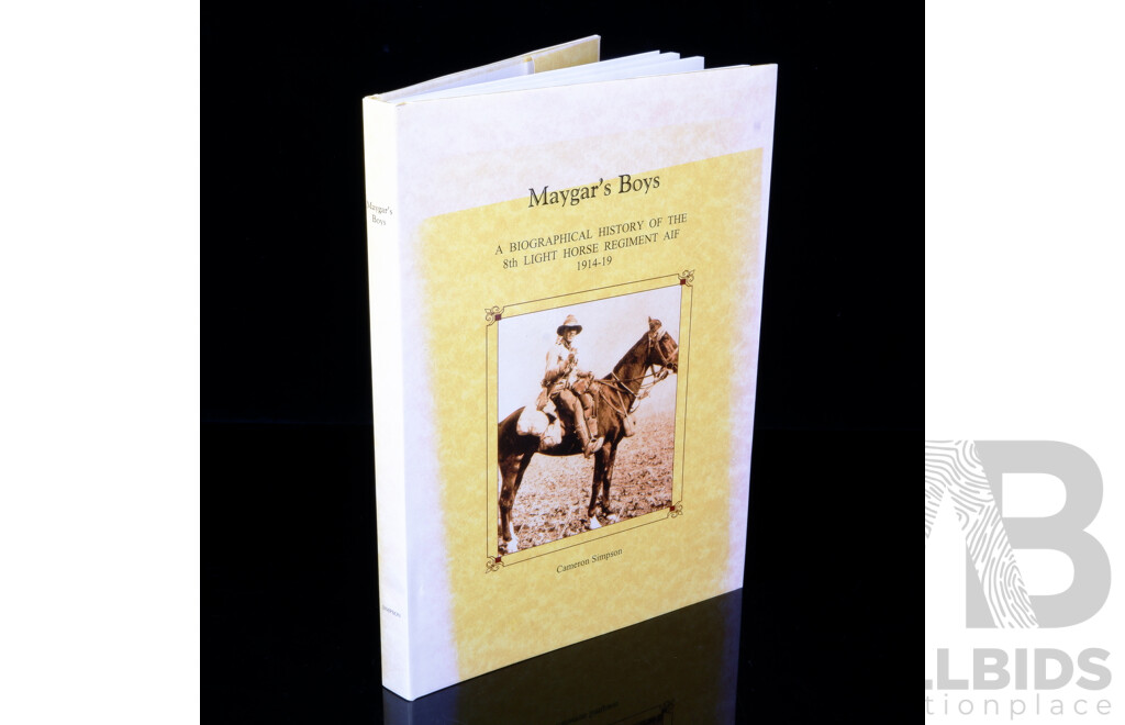 First Edition, 1998, Maygars Boys, Cameron Simpson, Hardcover with Dust Jacket