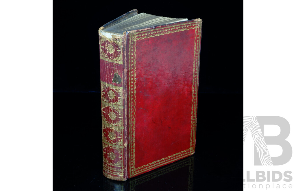 A List of the Officers of the Army and Marines with and Index, Etc, 42nd Edition, War Office, 1794, Leather Bound