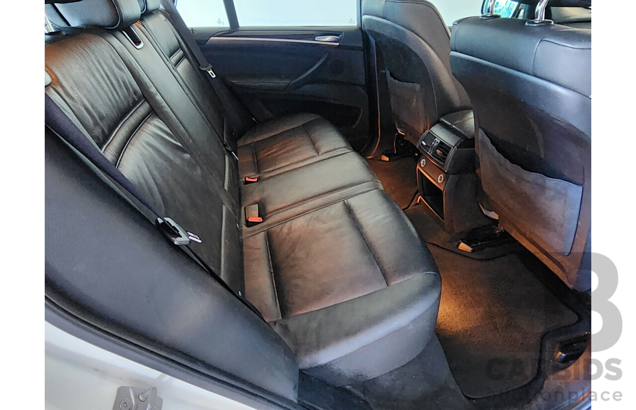 08/2011 Bmw X5 xDRIVE30d 4x4 E70 MY10 4D Wagon White 3.0L