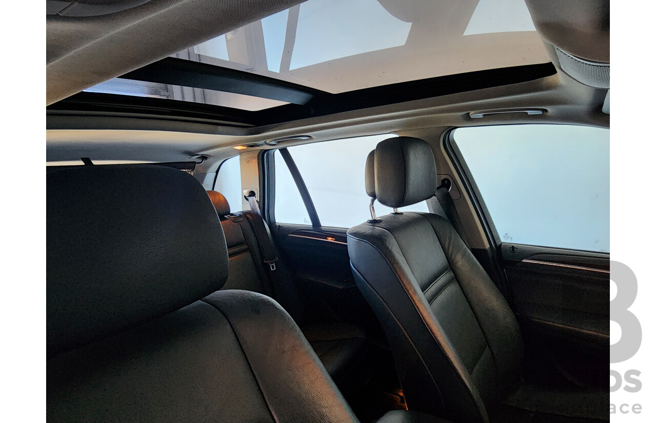 08/2011 Bmw X5 xDRIVE30d 4x4 E70 MY10 4D Wagon White 3.0L