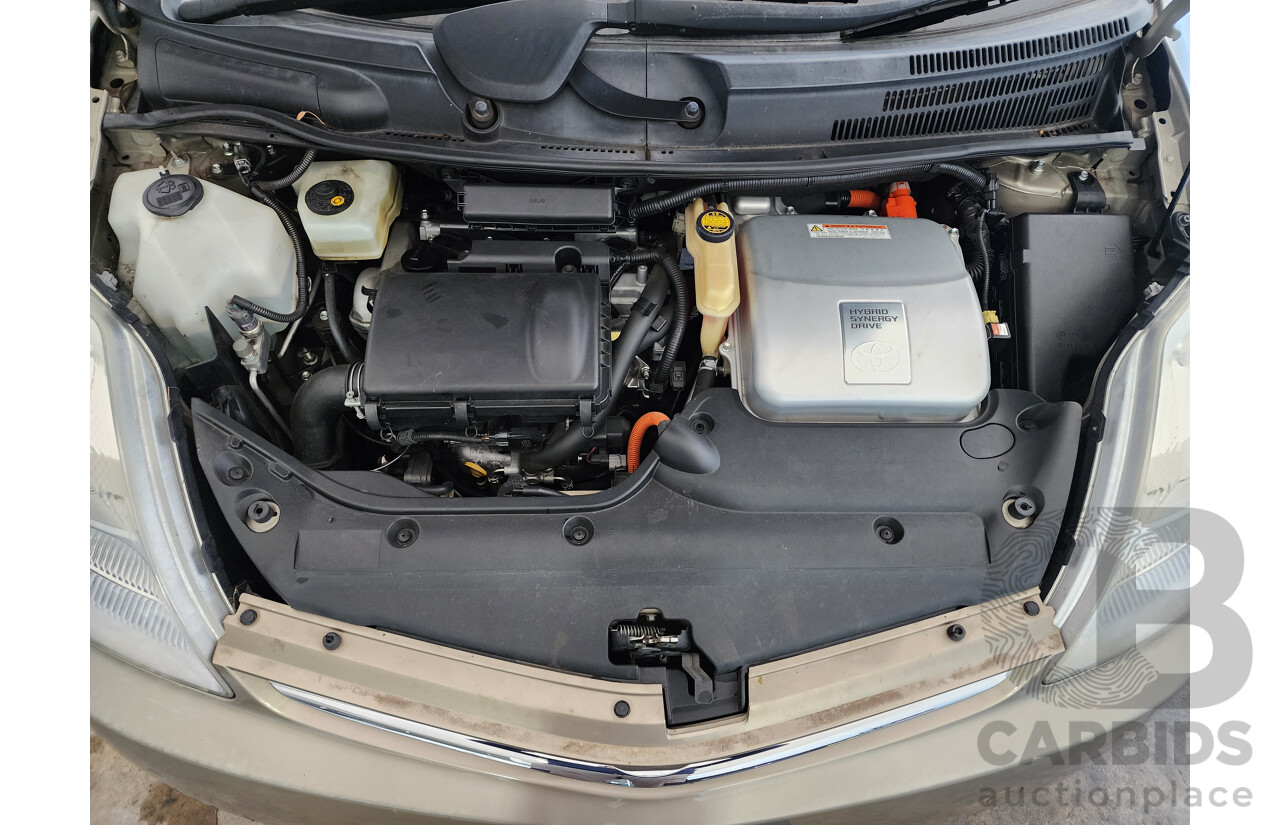 01/2007 Toyota Prius HYBRID FWD NHW20R MY06 UPGRADE 5D Hatchback Bronze 1.5L