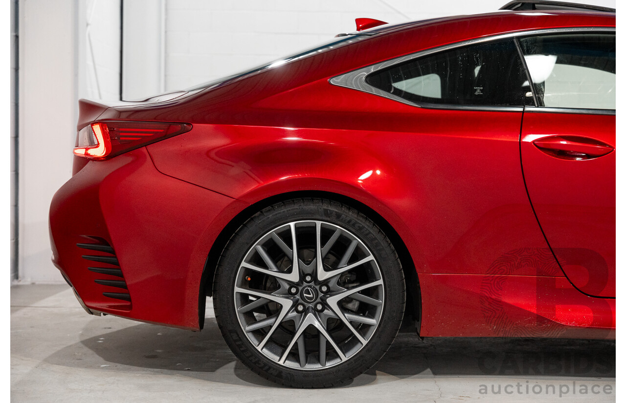 6/2015 Lexus RC350 F-Sport GSC10R - Lot 1549304 | CARBIDS