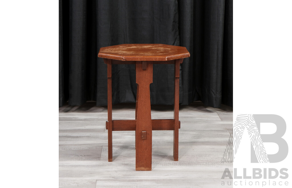 Small Oak Occasional Table
